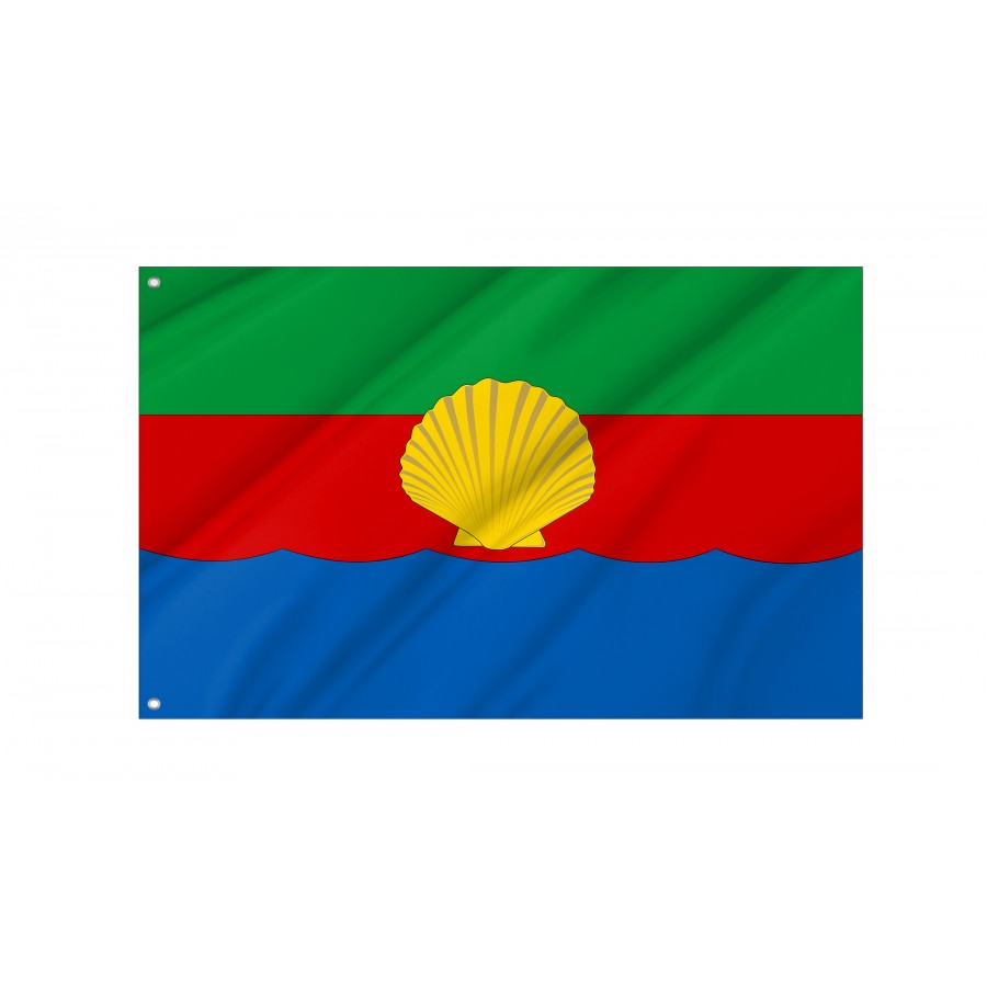 Flag of Saky Region, Crimea, Patriotic Flags, Unique Design Print, Flags for Indoor & Outdoor Use