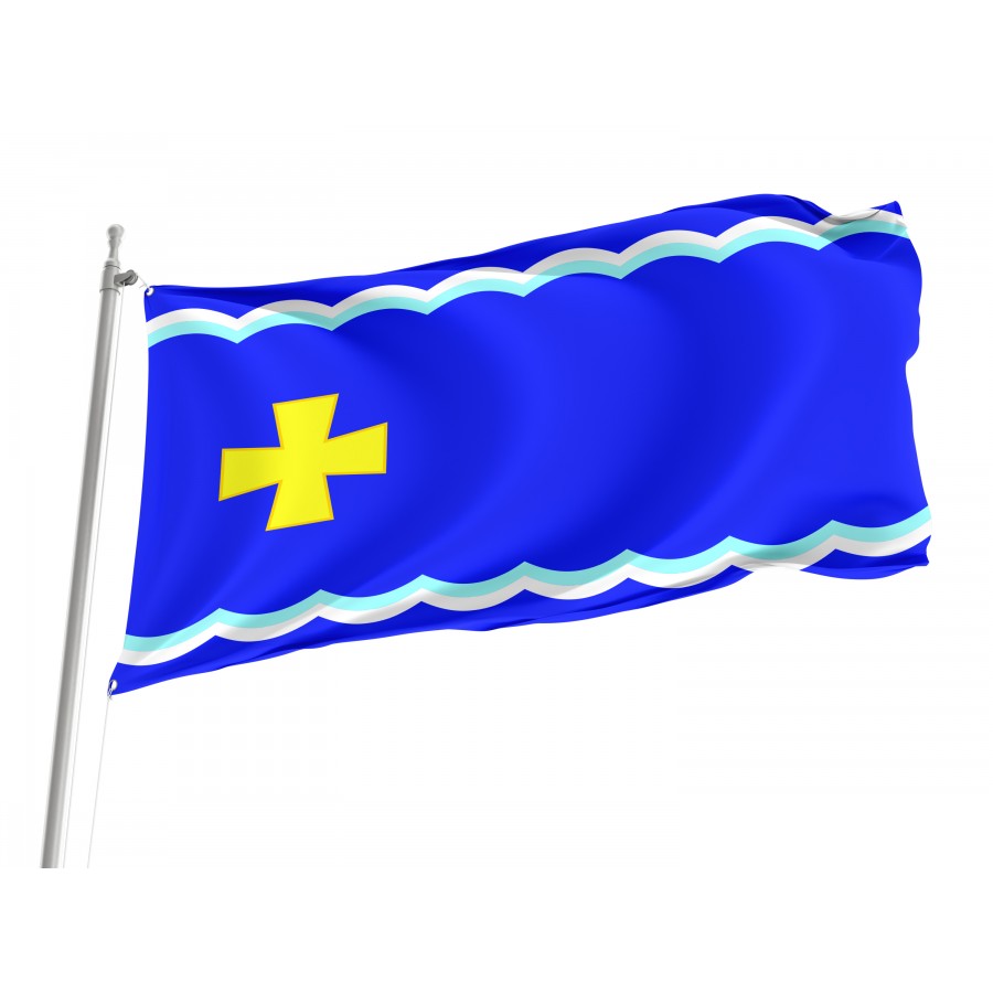Flag of Semenivka Region, Poltava District, Patriotic Flags, Unique Design Print, Flags for Indoor & Outdoor Use