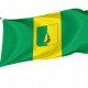 Flag of Seredyna-Buda Region, Sumy District, Patriotic Flags, Unique Design Print, Flags for Indoor & Outdoor Use - Imagine 1