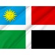 Flag of Shepetivka Region, Khmelnytskyi District, Patriotic Flags, Unique Design Print, Flags for Indoor & Outdoor Use - Imagine 2