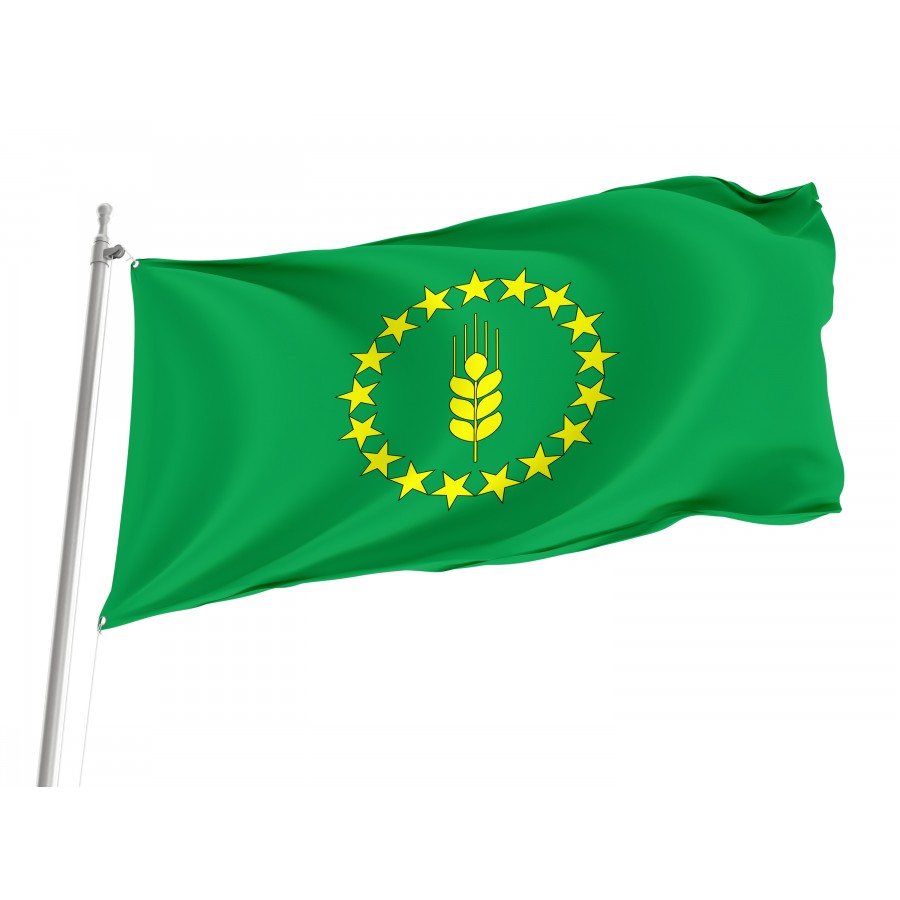 Flag of Shostka Region, Sumy District, Patriotic Flags, Unique Design Print, Flags for Indoor & Outdoor Use