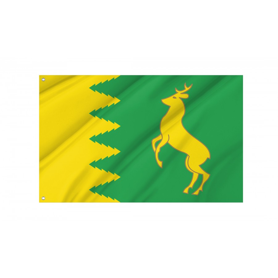 Flag of Staryi Sambir Region, Lviv District, Patriotic Flags, Unique Design Print, Flags for Indoor & Outdoor Use