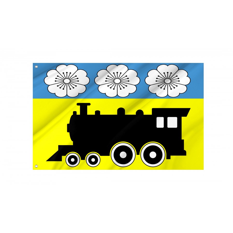 Flag of Synelnykove, Dnipropetrovsk District, Patriotic Flags, Unique Design Print, Flags for Indoor & Outdoor Use