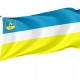 Flag of Teplodar, Odessa District, Patriotic Flags, Unique Design Print, Flags for Indoor & Outdoor Use - Imagine 1