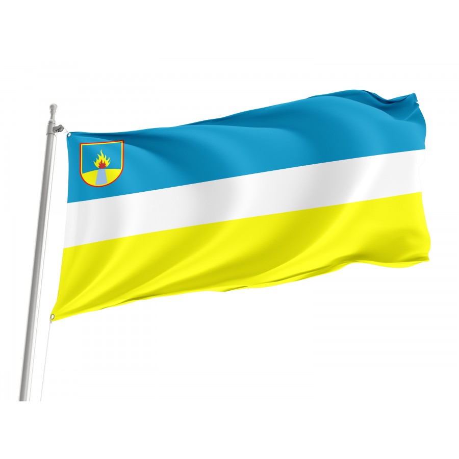 Flag of Teplodar, Odessa District, Patriotic Flags, Unique Design Print, Flags for Indoor & Outdoor Use