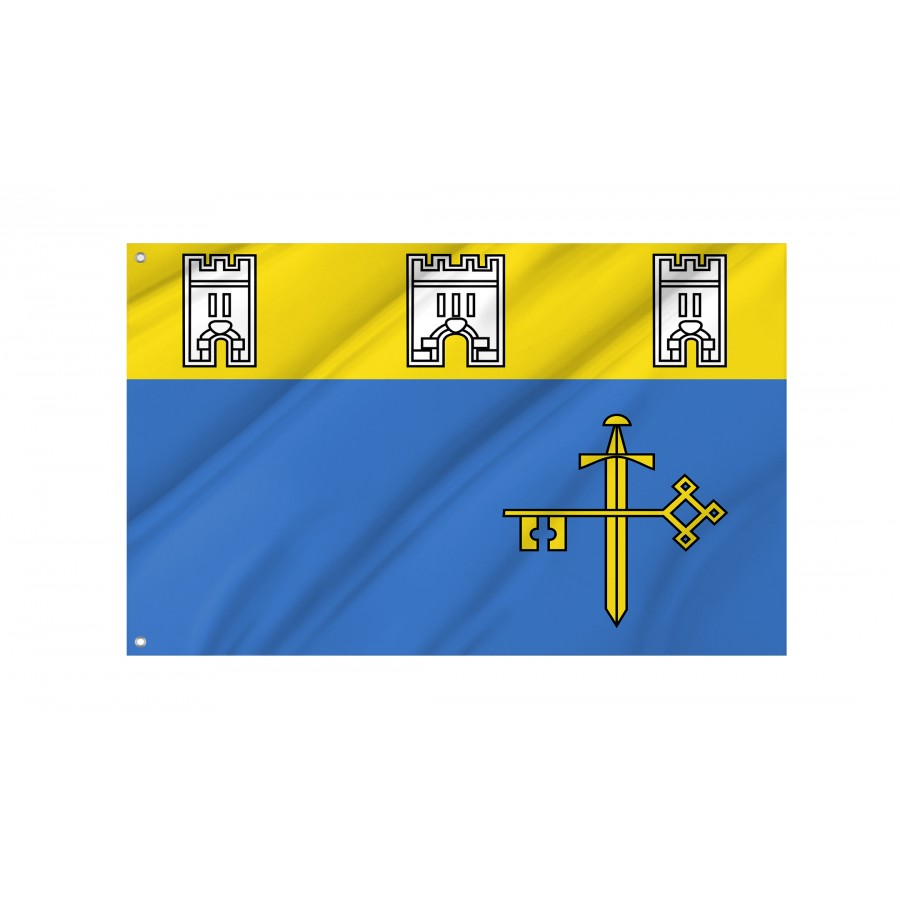 Flag of Ternopil Oblast until November 2003, Patriotic Flags, Unique Design Print, Flags for Indoor & Outdoor Use