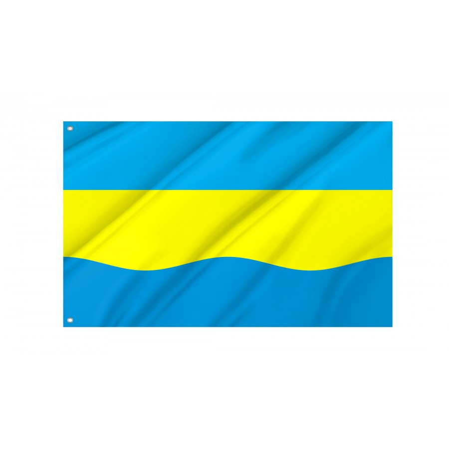 Flag of Velyka Lepetykha Region, Kherson District, Patriotic Flags, Unique Design Print, Flags for Indoor & Outdoor Use
