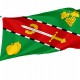 Flag of Verkhnosadove Village Sevastopol, Patriotic Flags, Unique Design Print, Flags for Indoor & Outdoor Use - Imagine 1
