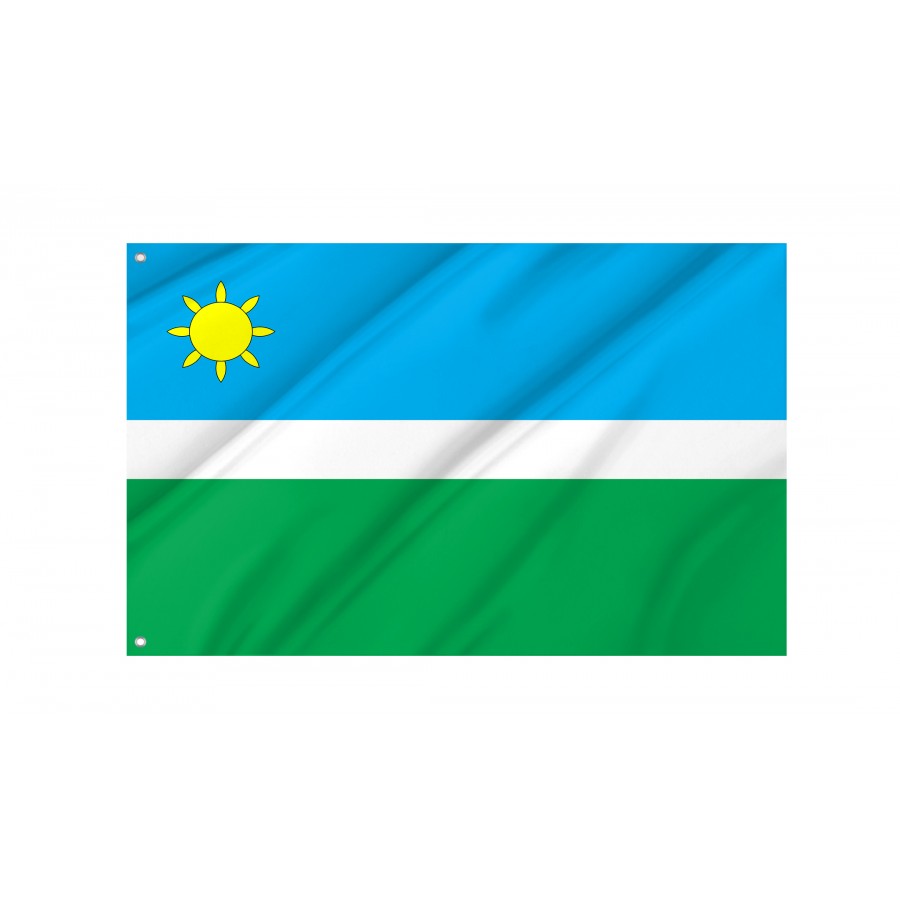 Flag of Vradiyivka Region, Mykolaiv District, Patriotic Flags, Unique Design Print, Flags for Indoor & Outdoor Use