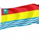 Flag of Yakymivka Region, Zaporizhzhya District, Patriotic Flags, Unique Design Print, Flags for Indoor & Outdoor Use - Imagine 1