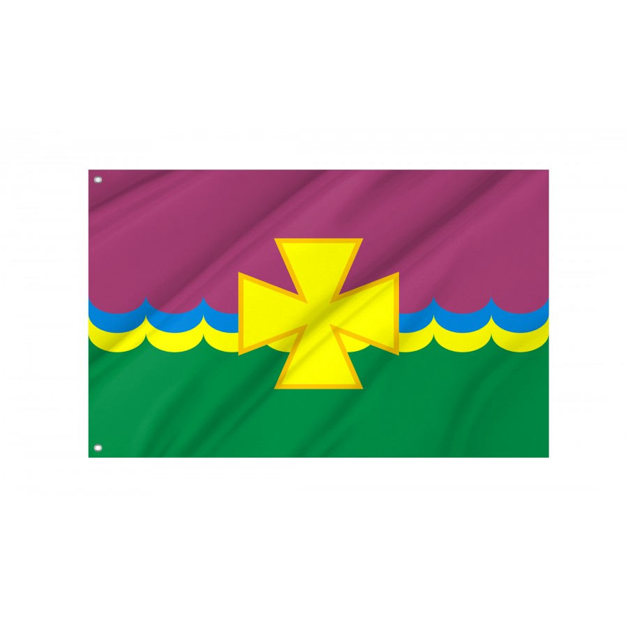 Flag of Yampil Region, Vinnytsia District, Patriotic Flags, Unique Design Print, Flags for Indoor & Outdoor Use