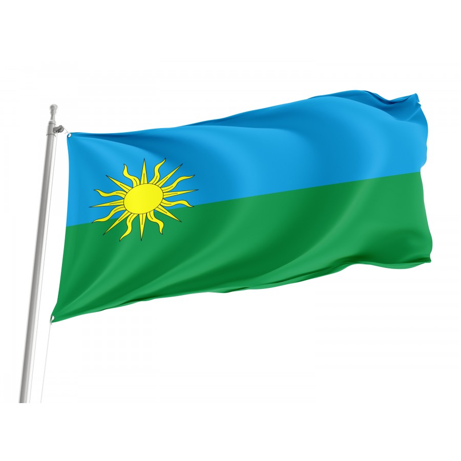 Flag of Yarmolyntsi Region, Khmelnytskyi District, Patriotic Flags, Unique Design Print, Flags for Indoor & Outdoor Use