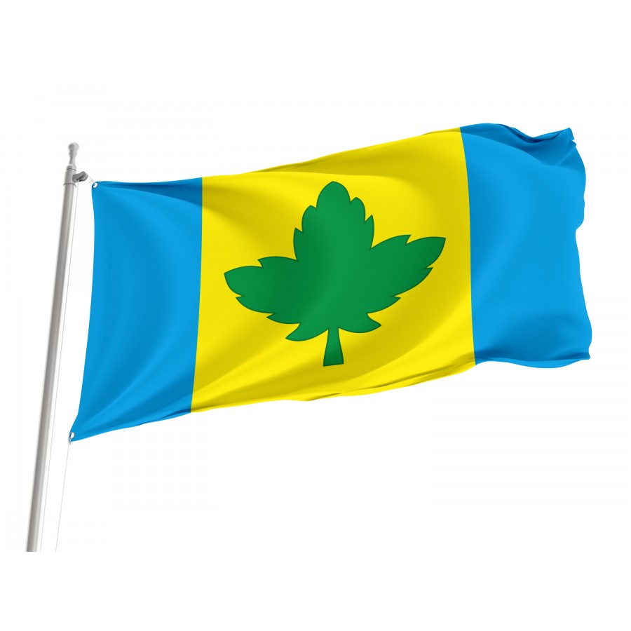 Flag of Yavoriv Region, Lviv District, Patriotic Flags, Unique Design Print, Flags for Indoor & Outdoor Use