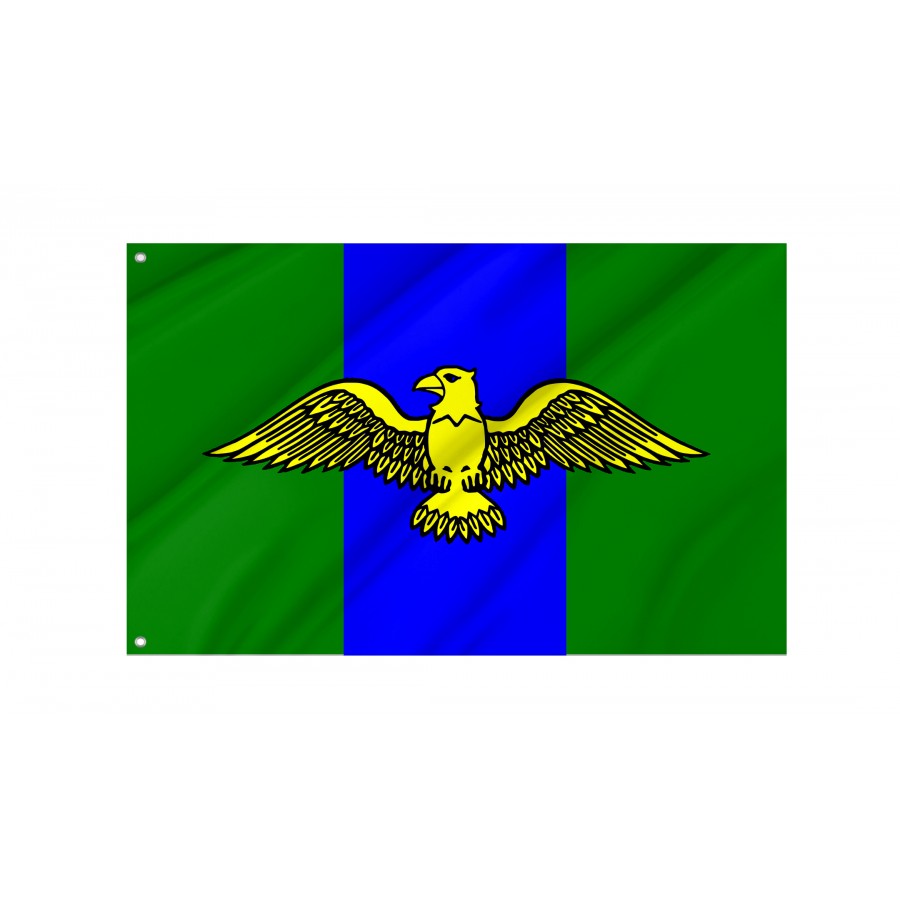 Flag of Zakharivka Region, Odessa District, Patriotic Flags, Unique Design Print, Flags for Indoor & Outdoor Use