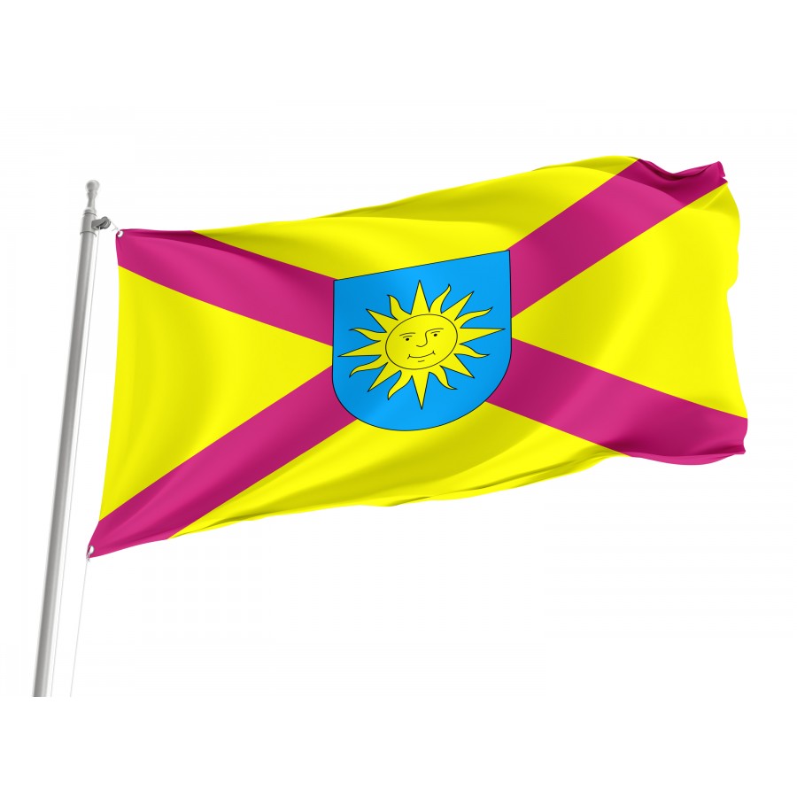 Flag of Zhmerynka Region in Vinnytsia District, Patriotic Flags, Unique Design Print, Flags for Indoor & Outdoor Use