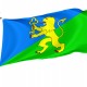 Flag of Zhovkva Region, Lviv District, Patriotic Flags, Unique Design Print, Flags for Indoor & Outdoor Use - Imagine 1
