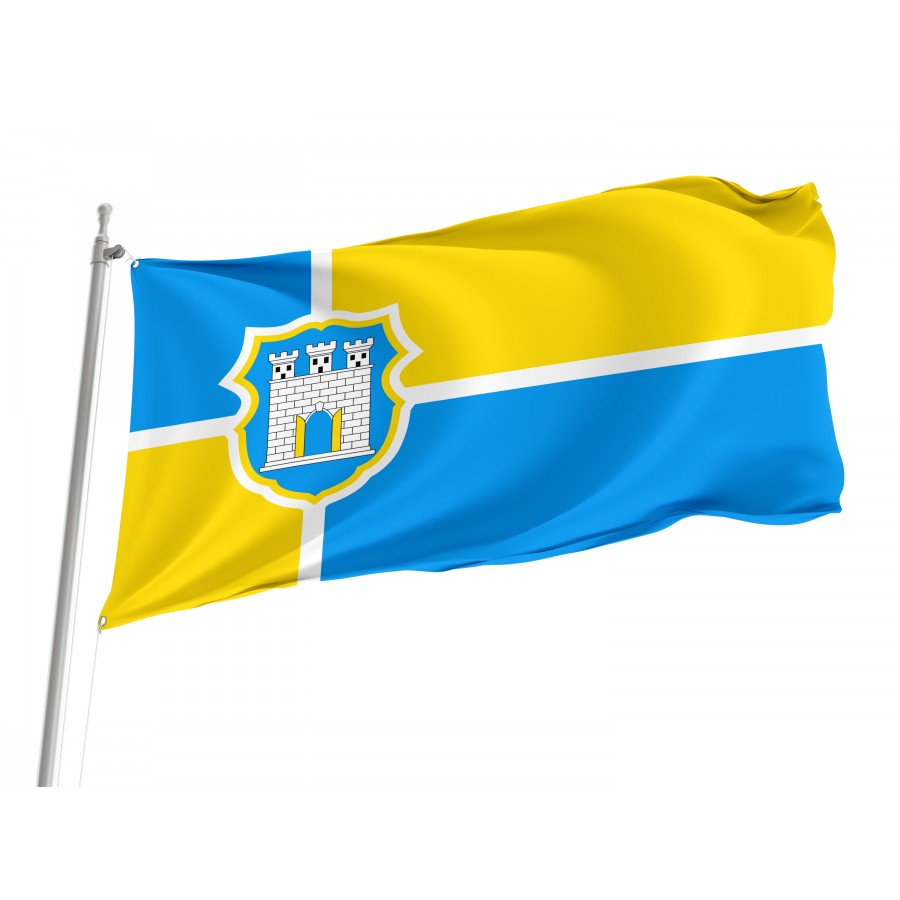 Flag of Zhytomyr, Patriotic Flags, Unique Design Print, Flags for Indoor & Outdoor Use