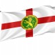 Flag of Alderney, Patriotic Flags, Unique Design Print, Flags for Indoor & Outdoor Use - Imagine 1