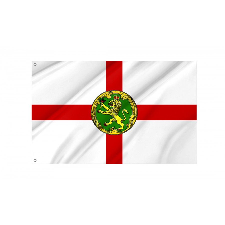 Flag of Alderney, Patriotic Flags, Unique Design Print, Flags for Indoor & Outdoor Use