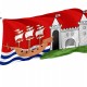 Bristol Flag for Indoor & Outdoor Use - Imagine 1