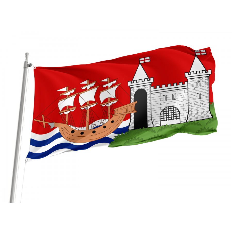 Flag of Bristol, Patriotic Flags, Unique Design Print, Flags for Indoor & Outdoor Use