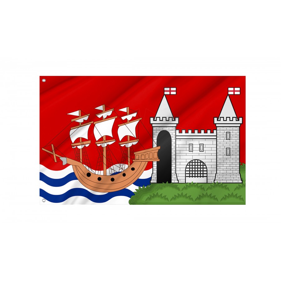 Flag of Bristol, Patriotic Flags, Unique Design Print, Flags for Indoor & Outdoor Use