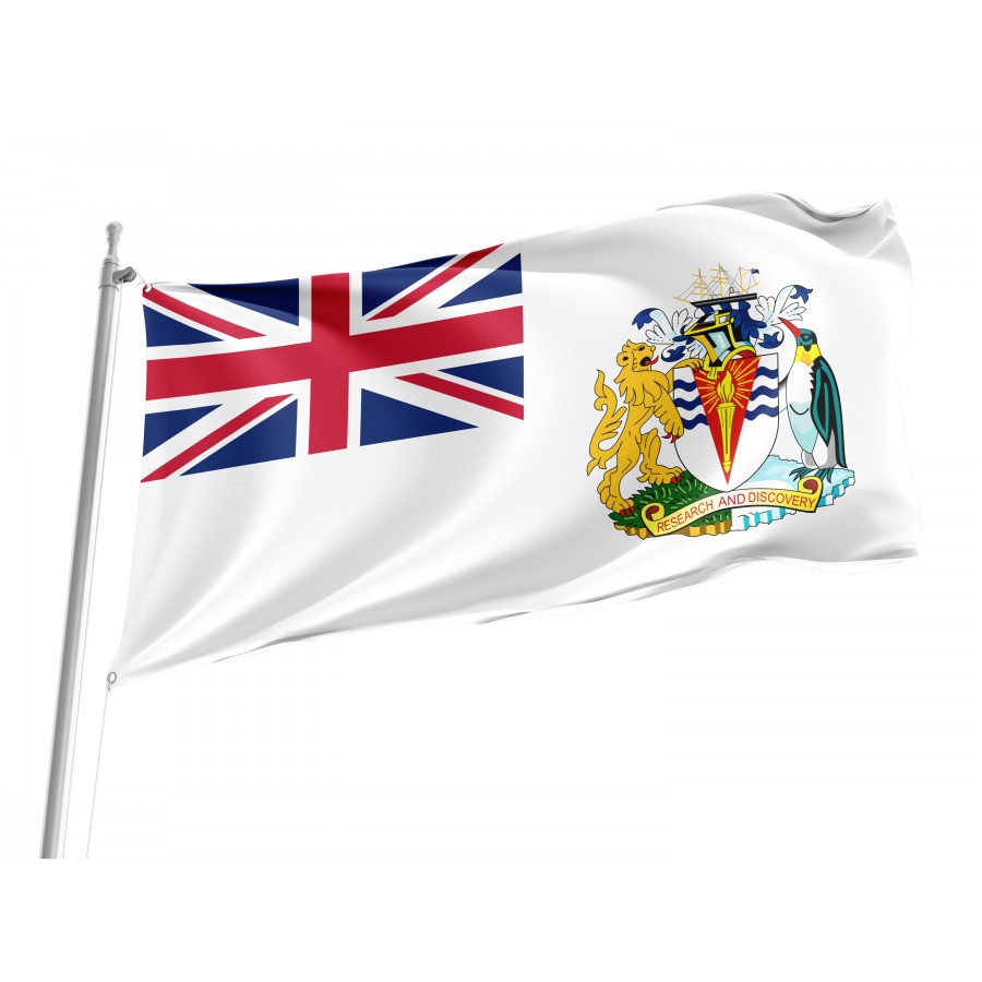 Flag of British Antarctic Territory, Patriotic Flags, Unique Design Print, Flags for Indoor & Outdoor Use