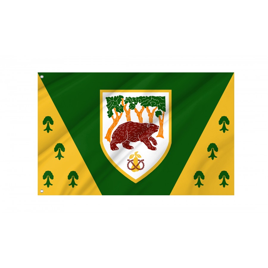 Flag of Bearwood, West Midlands, Patriotic Flags, Unique Design Print, Flags for Indoor & Outdoor Use
