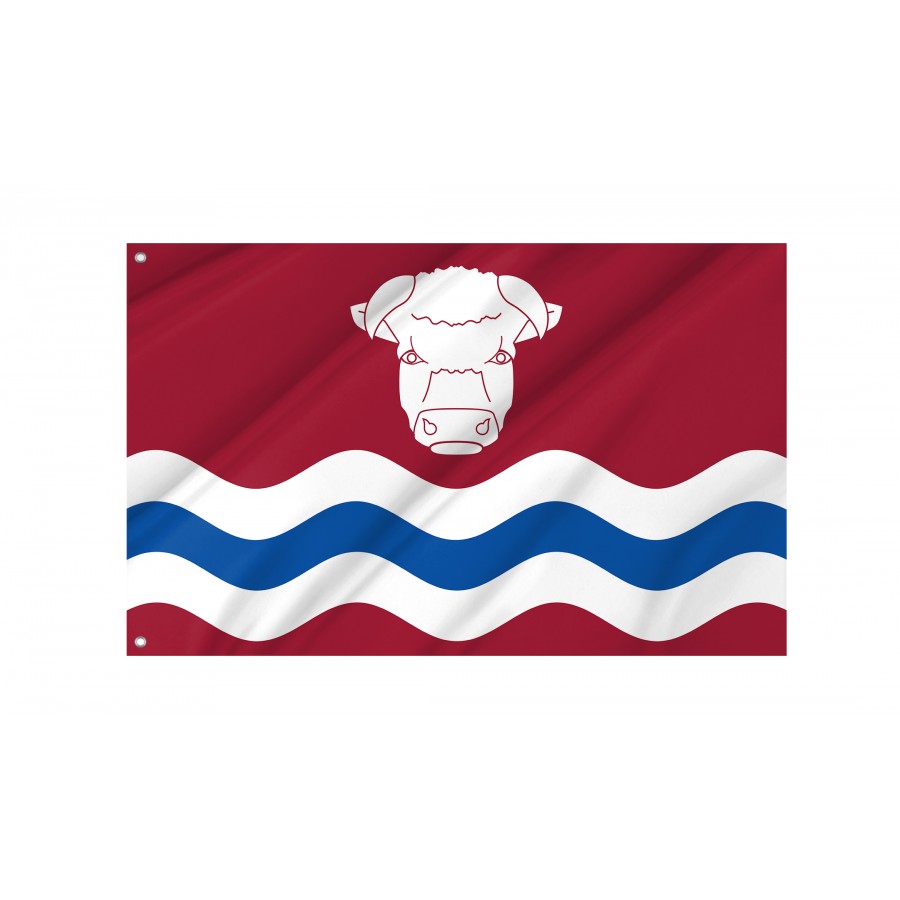 Flag of Herefordshire, Patriotic Flags, Unique Design Print, Flags for Indoor & Outdoor Use