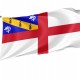 Flag of Herm, Patriotic Flags, Unique Design Print, Flags for Indoor & Outdoor Use - Imagine 1