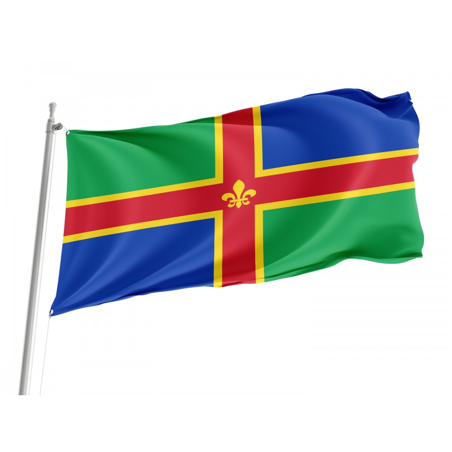 Flag of Lincolnshire, Patriotic Flags, Unique Design Print, Flags for Indoor & Outdoor Use