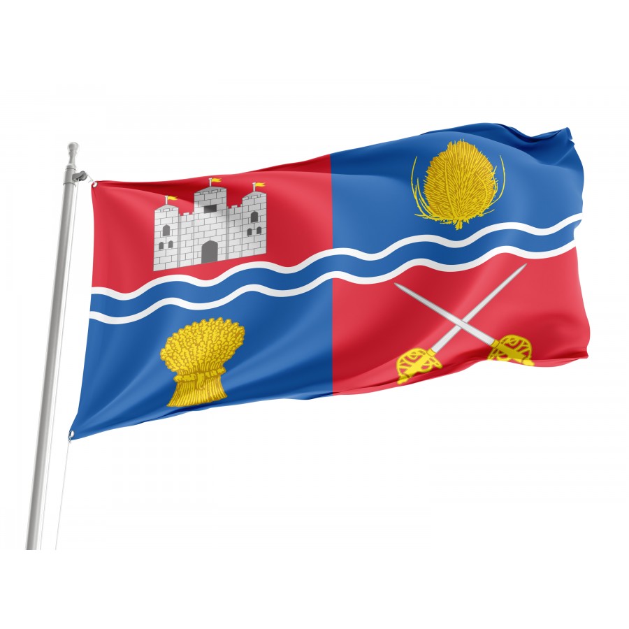 Flag of Newbury, Patriotic Flags, Unique Design Print, Flags for Indoor & Outdoor Use