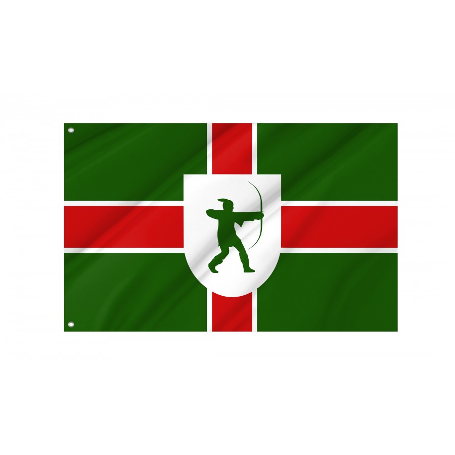 Flag of Nottinghamshire New, Patriotic Flags, Unique Design Print, Flags for Indoor & Outdoor Use