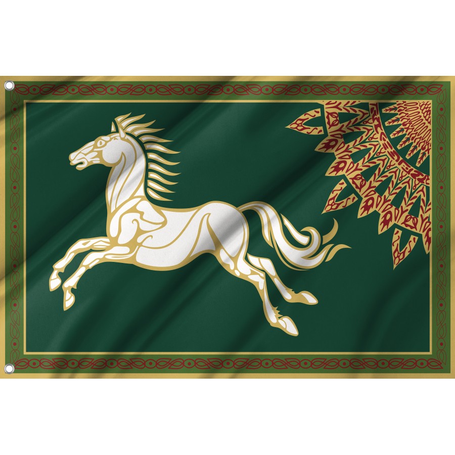 Flag Of Rohan Horse, Patriotic Flags, Unique Design Print, Flags For Indoor & Outdoor Use - High Quality United Kingdom for Indoor and Outdoor Use