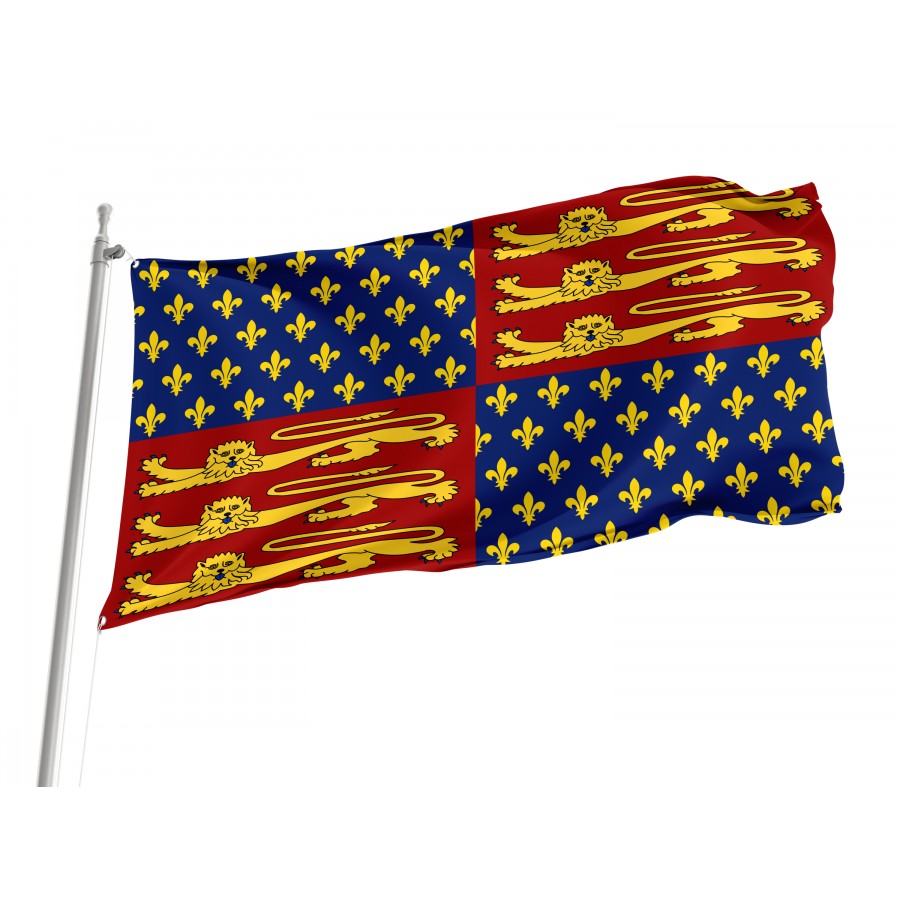 Flag Of Royal Standard Of England, Patriotic Flags, Unique Design Print, Flags For Indoor & Outdoor Use - High Quality United Kingdom for Indoor and Outdoor Use
