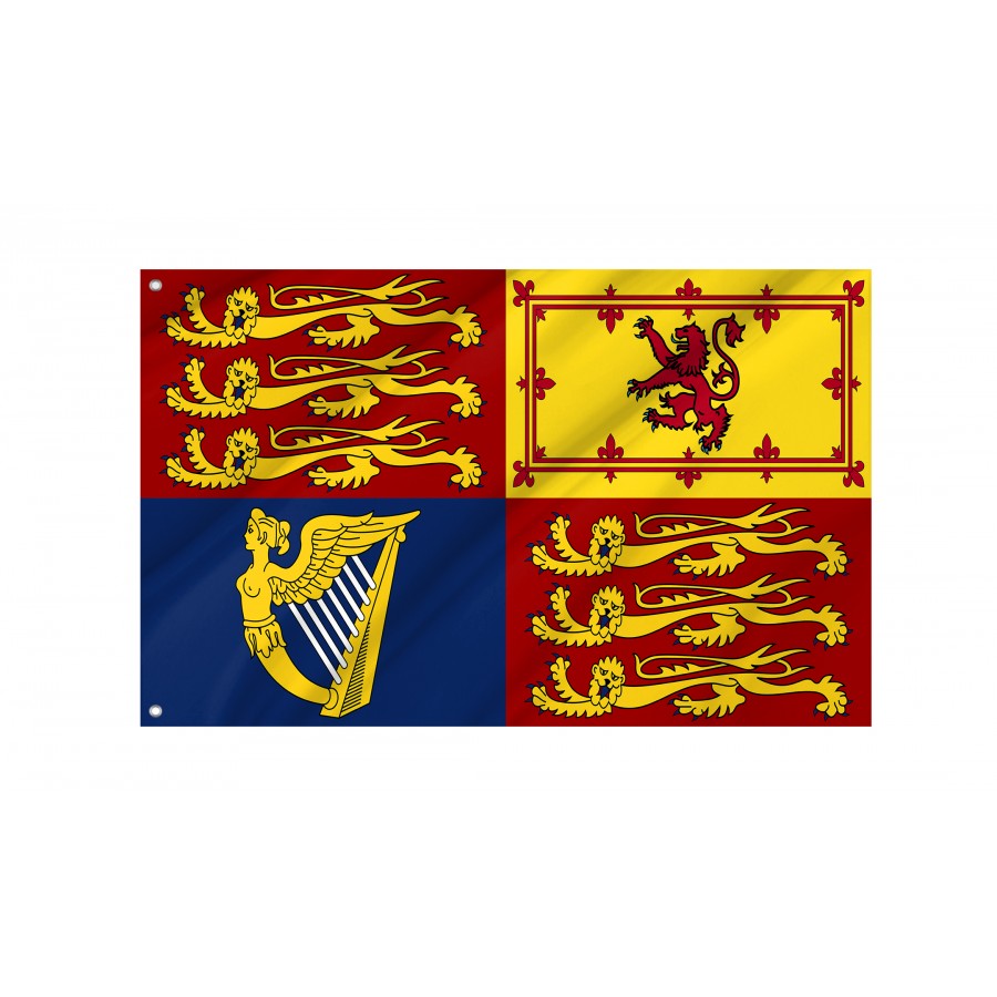 Flag Of Royal Standard Of England, Patriotic Flags, Unique Design Print, Flags For Indoor & Outdoor Use - High Quality United Kingdom for Indoor and Outdoor Use