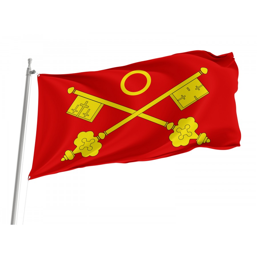 Flag of Saint Peter Westminster Abbey, Patriotic Flags, Unique Design Print, Flags for Indoor & Outdoor Use