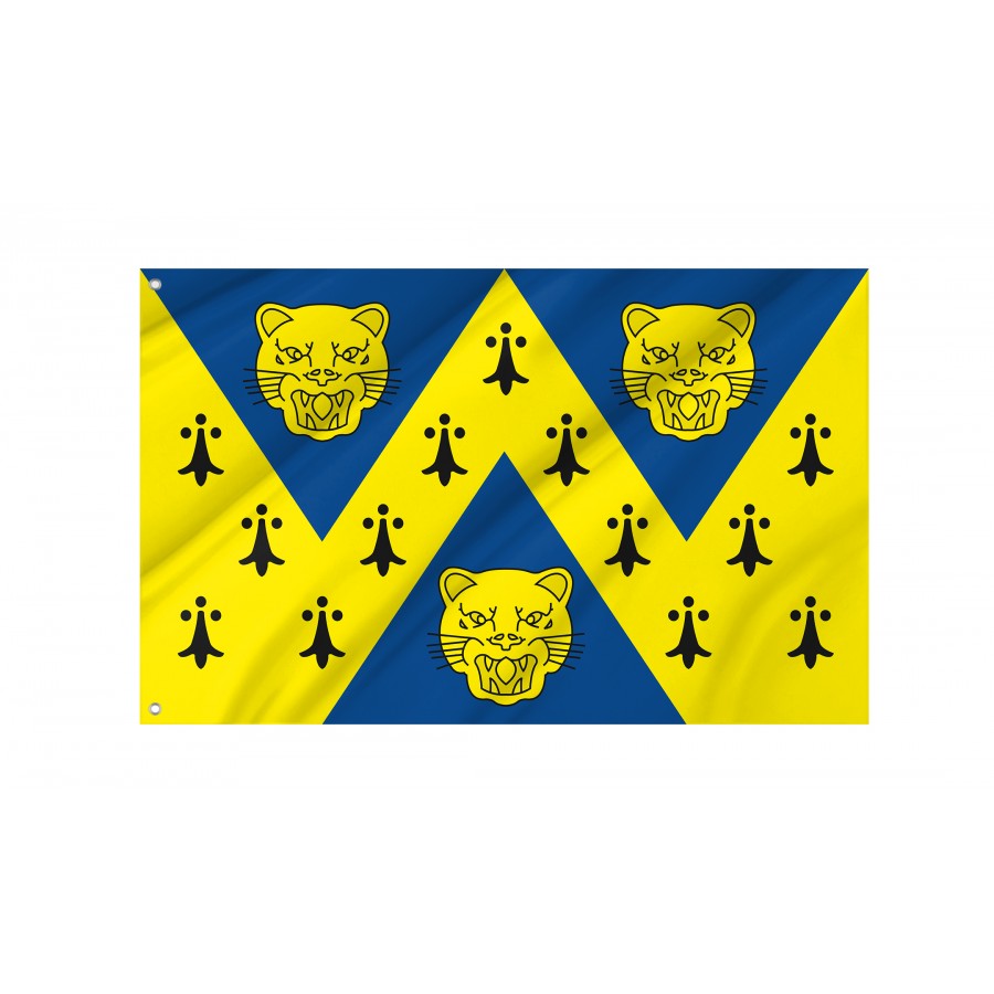Flag of Shropshire, Patriotic Flags, Unique Design Print, Flags for Indoor & Outdoor Use