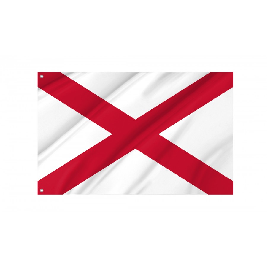 Flag of St Patricks Cross, Patriotic Flags, Unique Design Print, Flags for Indoor & Outdoor Use