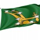 Flag of Starry Plough Green, Patriotic Flags, Unique Design Print, Flags for Indoor & Outdoor Use - Imagine 1