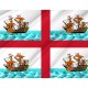 Trinity House Flag (pre-1937), Patriotic Flags, Unique Design Print, Flags for Indoor & Outdoor Use - Imagine 2