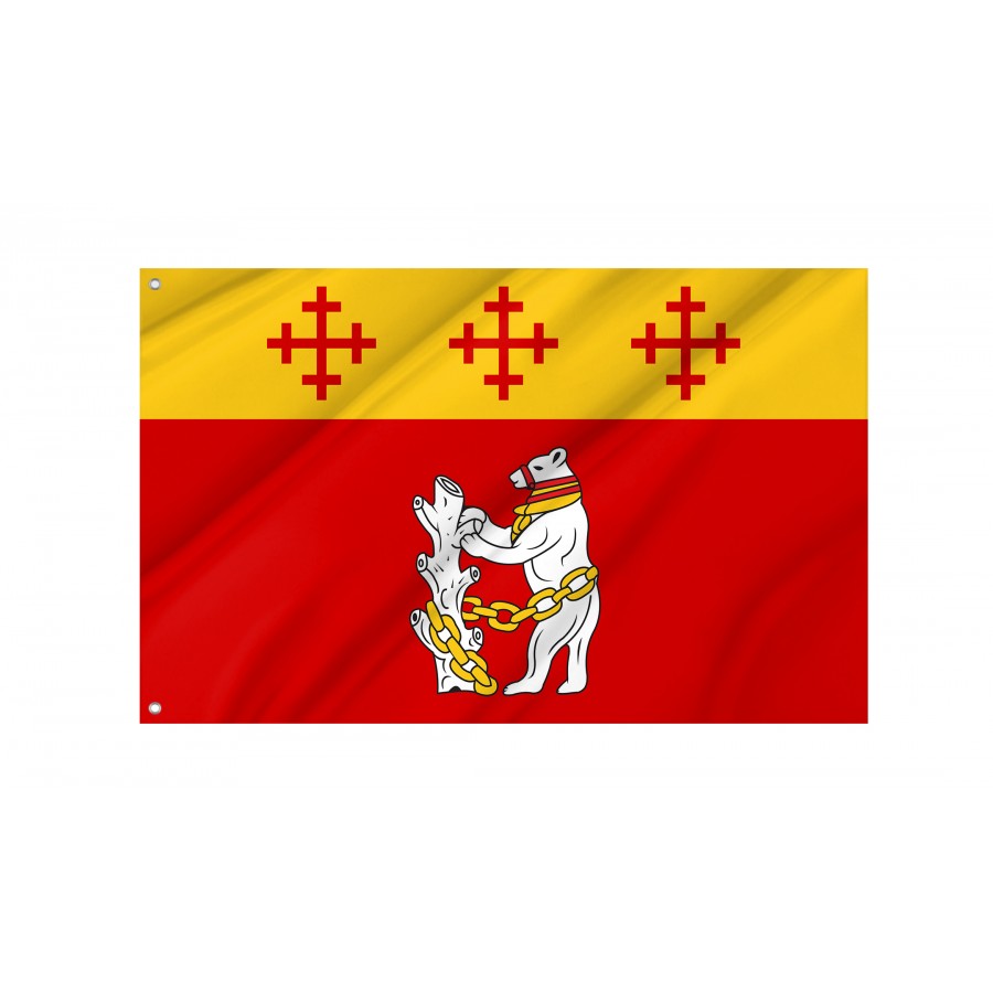 Flag Of Warwickshire Old, Patriotic Flags, Unique Design Print, Flags For Indoor & Outdoor Use - High Quality United Kingdom for Indoor and Outdoor Use