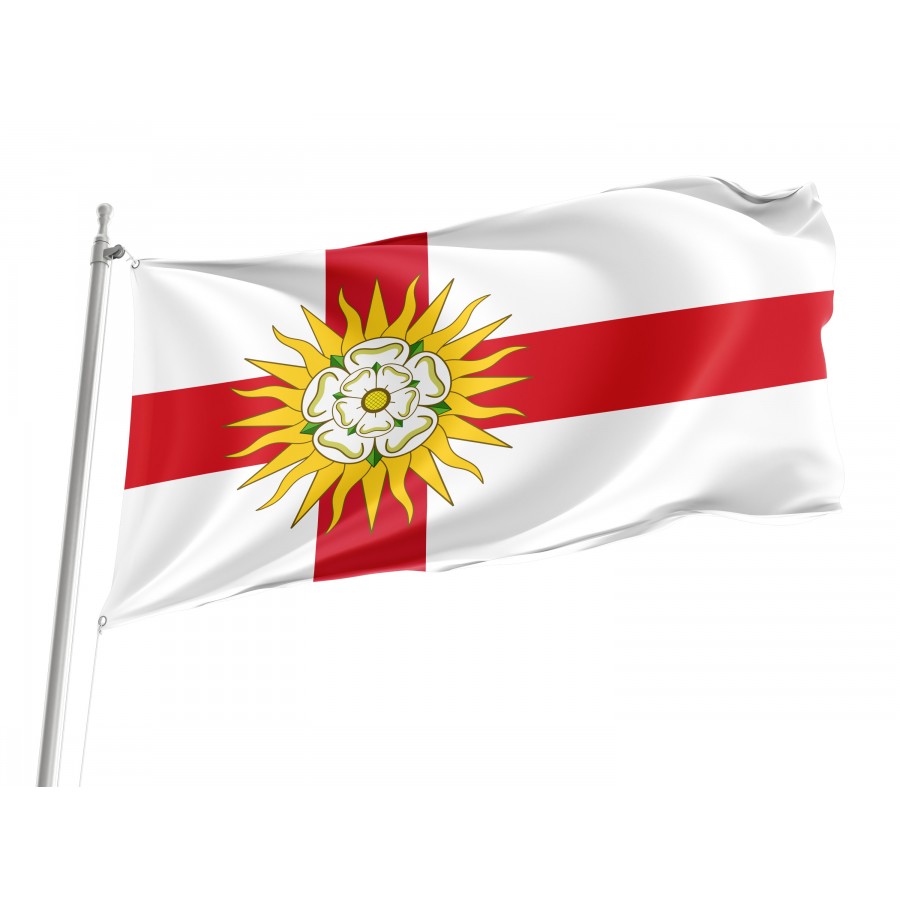 Flag of West Riding of Yorkshire, Patriotic Flags, Unique Design Print, Flags for Indoor & Outdoor Use