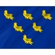 Flag of West Sussex, Patriotic Flags, Unique Design Print, Flags for Indoor & Outdoor Use - Imagine 2