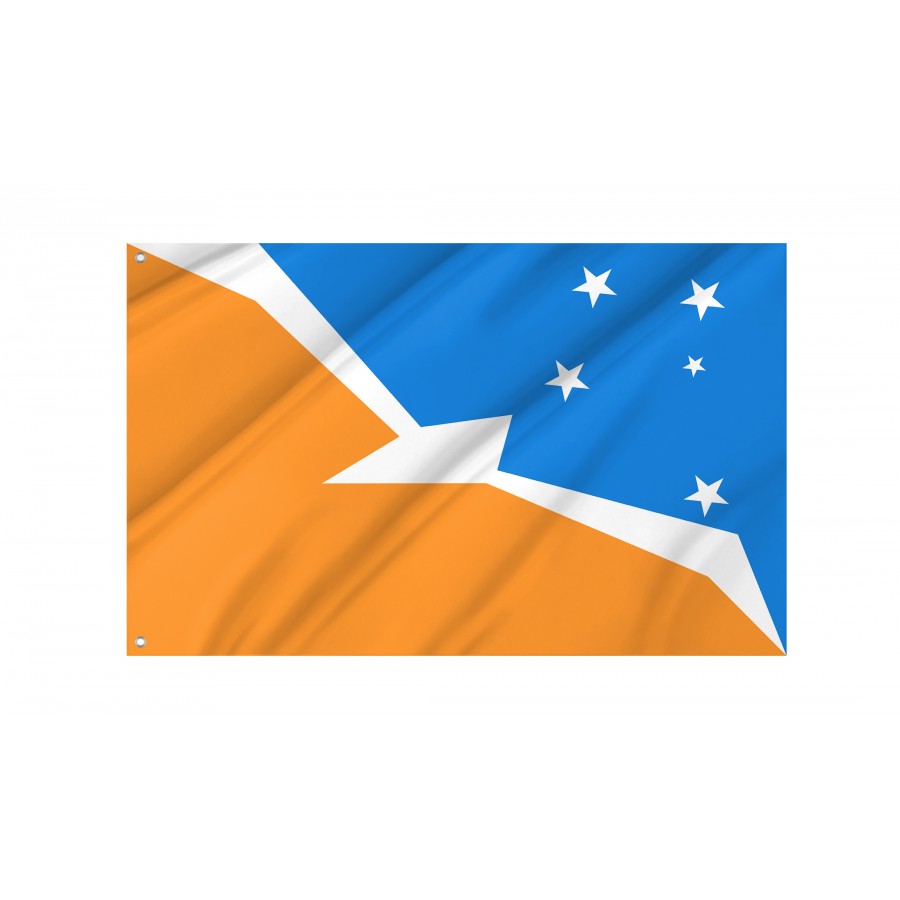 Flag of Tierra del Fuego Province, Argentina, Patriotic Flags, Unique Design Print, Flags for Indoor & Outdoor Use