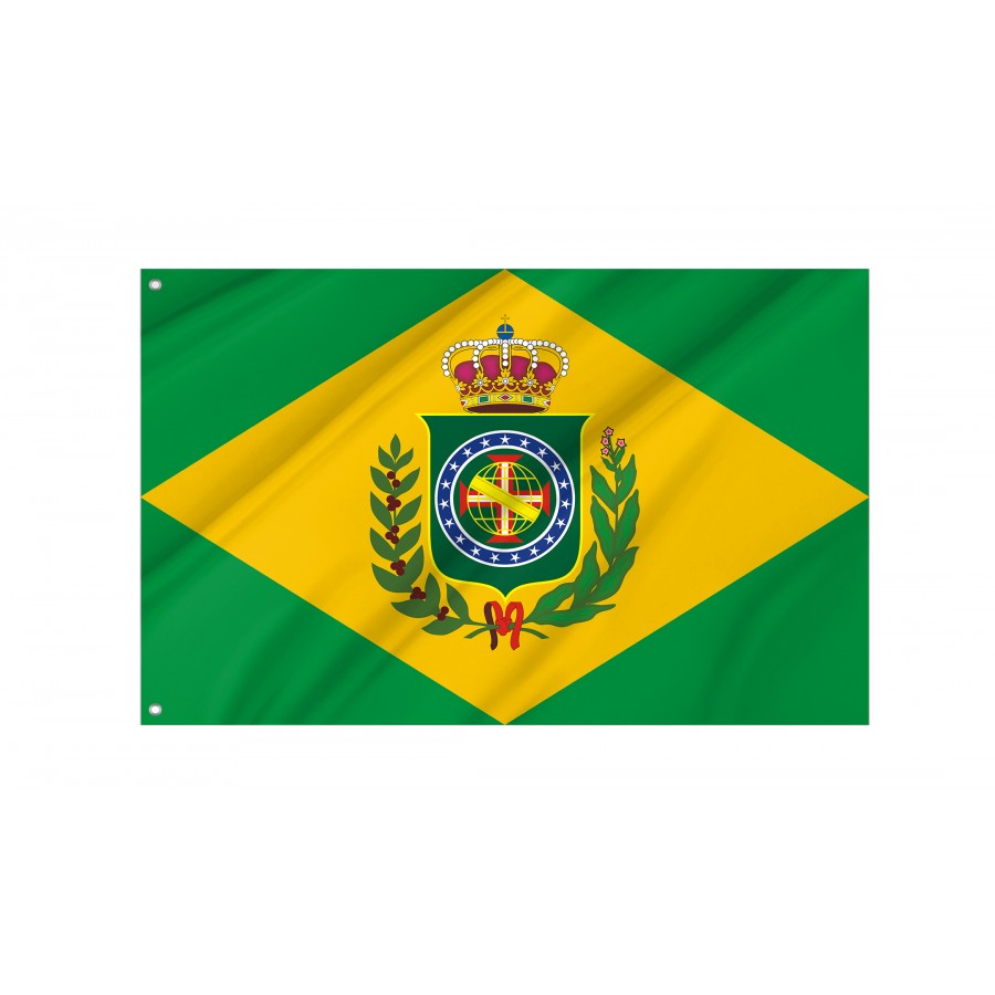 Regent Prince of Brazil Flag for Indoor & Outdoor Use, BRAZIL--30