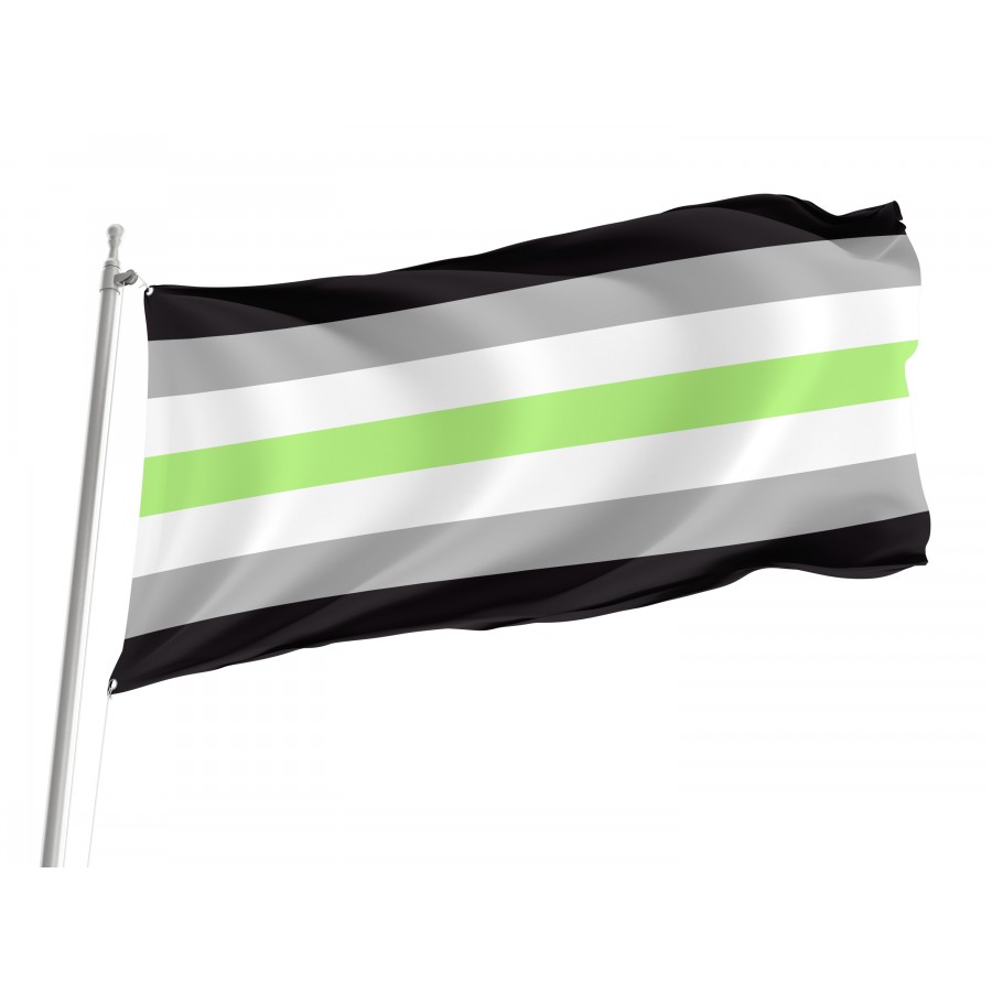 Flag of Agender, Pride Flags, Unique Design Print, Flags for Indoor & Outdoor Use