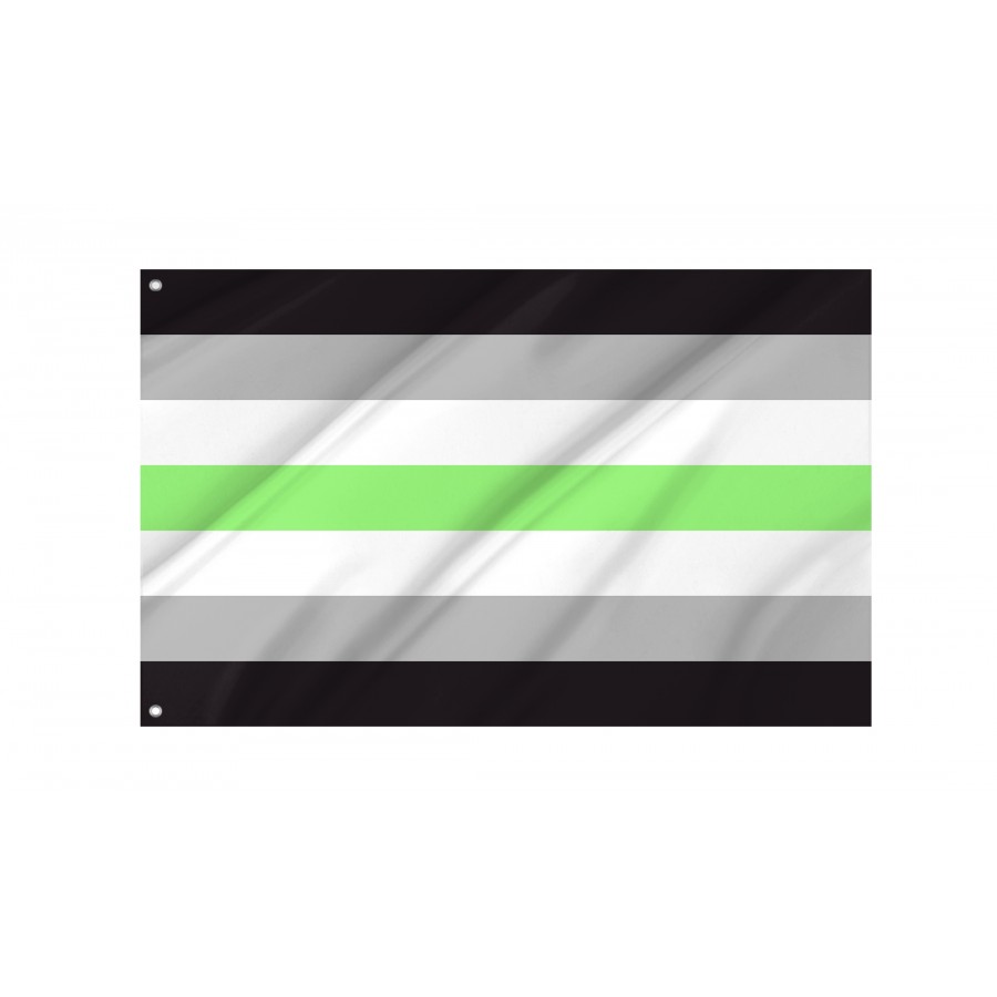 Flag of Agender, Pride Flags, Unique Design Print, Flags for Indoor & Outdoor Use
