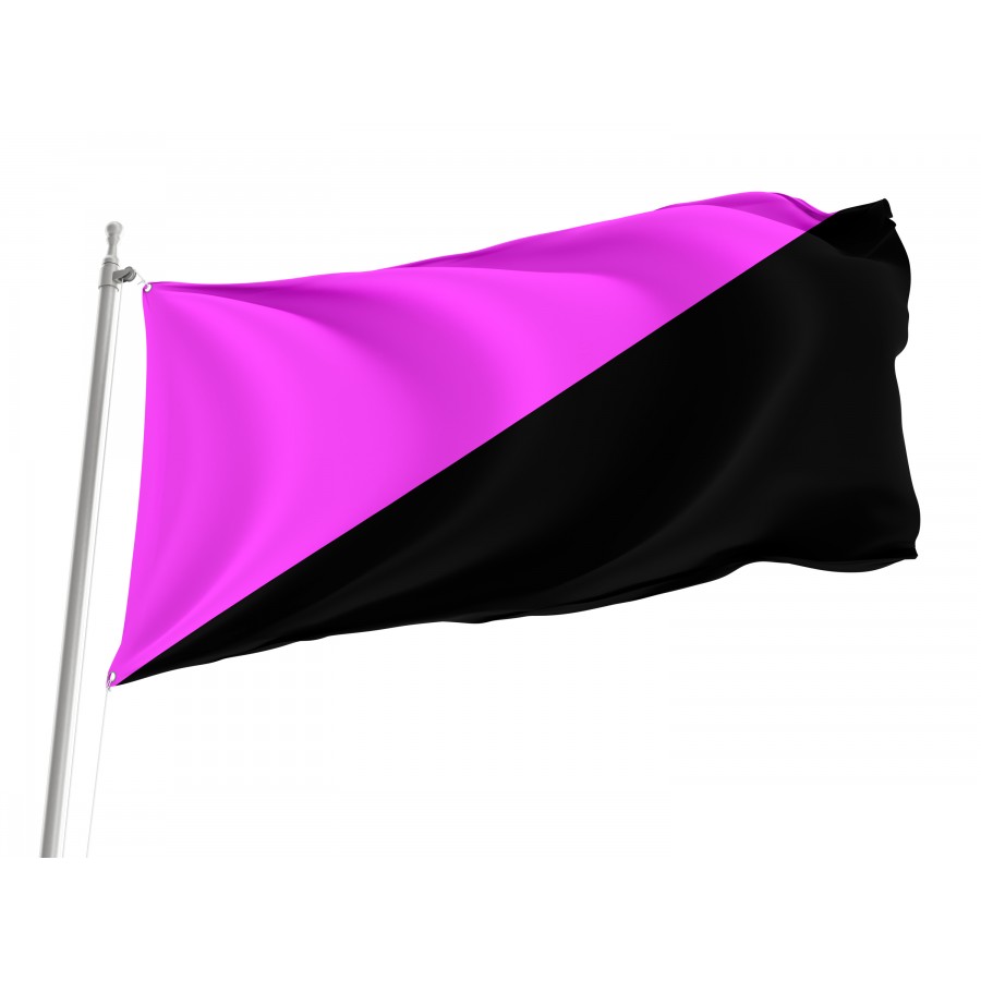 Flag of Anarchist Feminism, Unique Design Print, Flags for Indoor & Outdoor Use