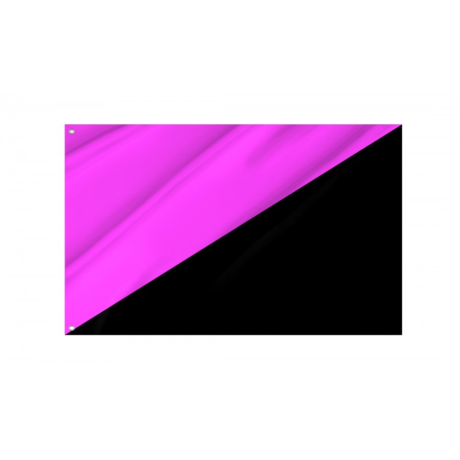 Flag of Anarchist Feminism, Unique Design Print, Flags for Indoor & Outdoor Use